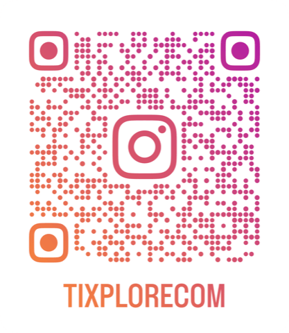 Instagram QR code for @tixplorecom