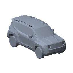 Off-road SUV — 3D model in Tixplore: Travel Animator